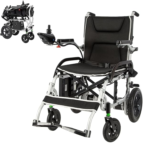 Amazon | Ontrip電動車椅子超軽量折りたたみ式電動アシストアシスト机